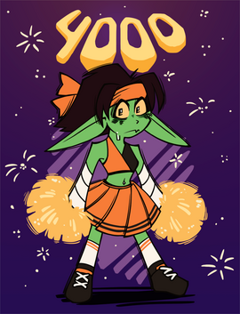 Cheerleader Goblin